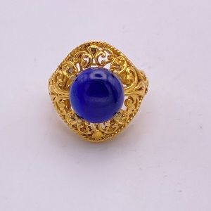 Lapis Lazuli Ring; GbD; Size 7